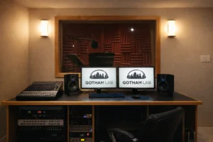 Gotham Lab voice-over recording studio — in-house NYC audio production New York